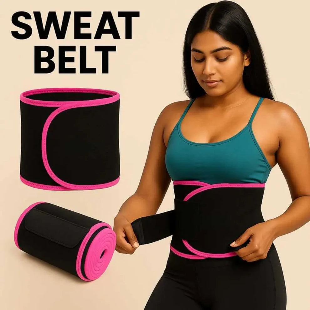 Sweat Belt - Hot Body Shaper Belly Fat Burner For Men & Women