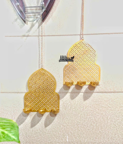 Hanging 3 Light Jhoraka 2 Pcs Set