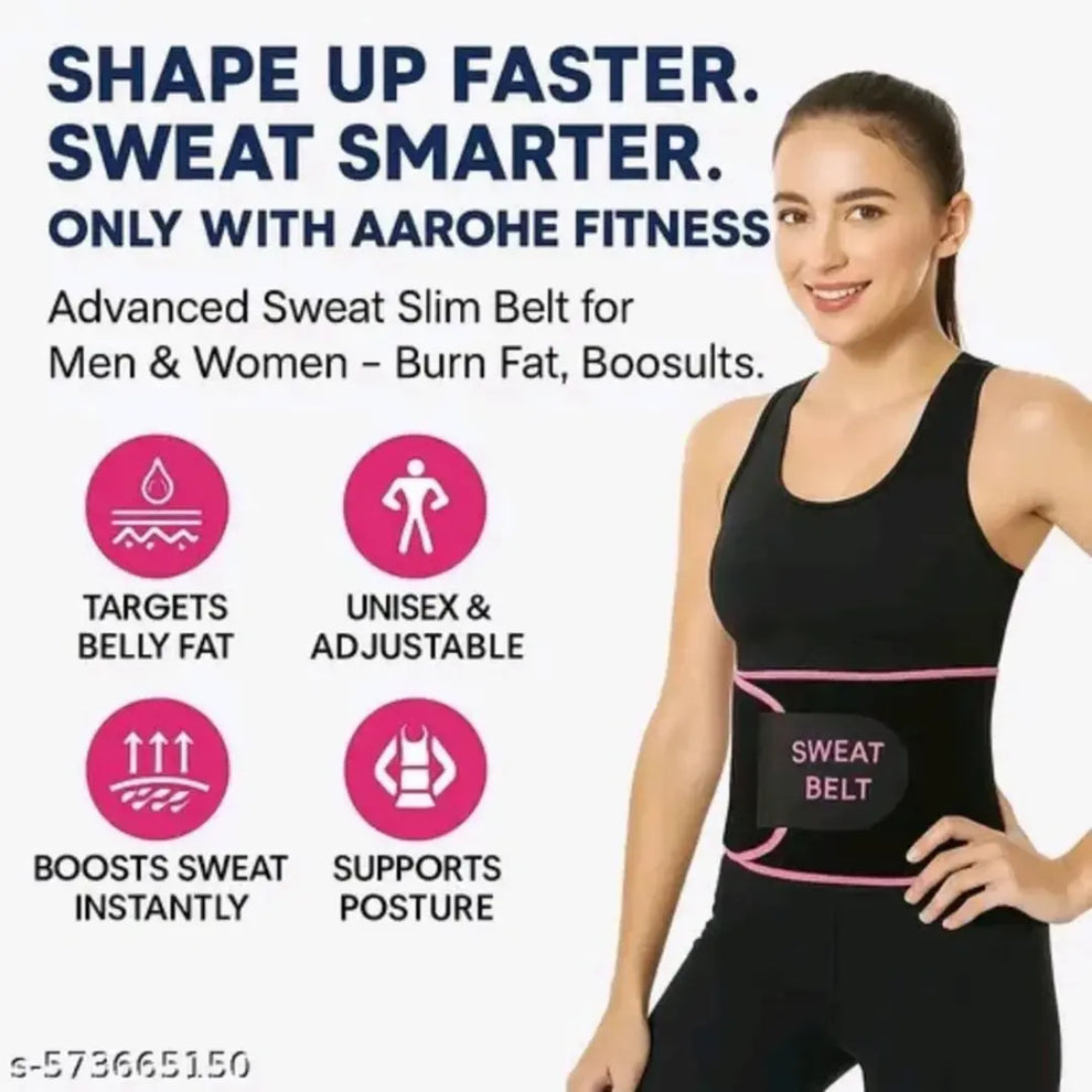 Sweat Belt - Hot Body Shaper Belly Fat Burner For Men & Women